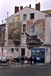 La murale d'Angoulême