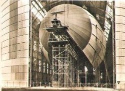 L'usine Zeppelin Luftschiffbau
