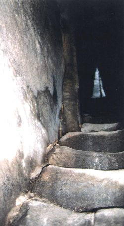 The stair crafted in the rock (file)