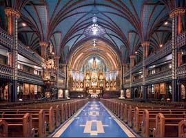 The basilica Our-Lady of Montreal (file)